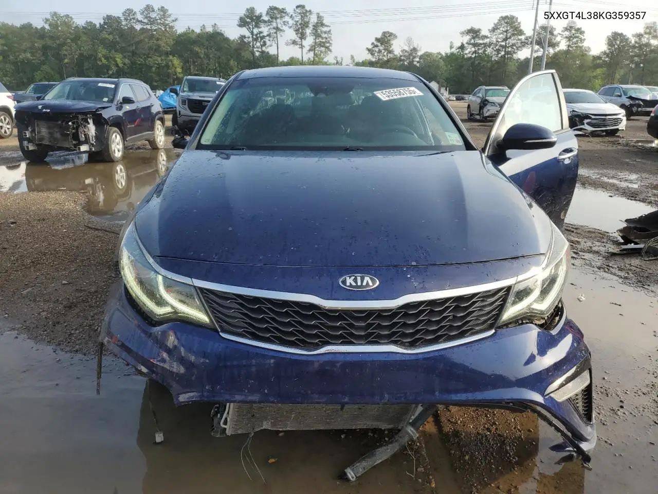 2019 Kia Optima Lx VIN: 5XXGT4L38KG359357 Lot: 53558755