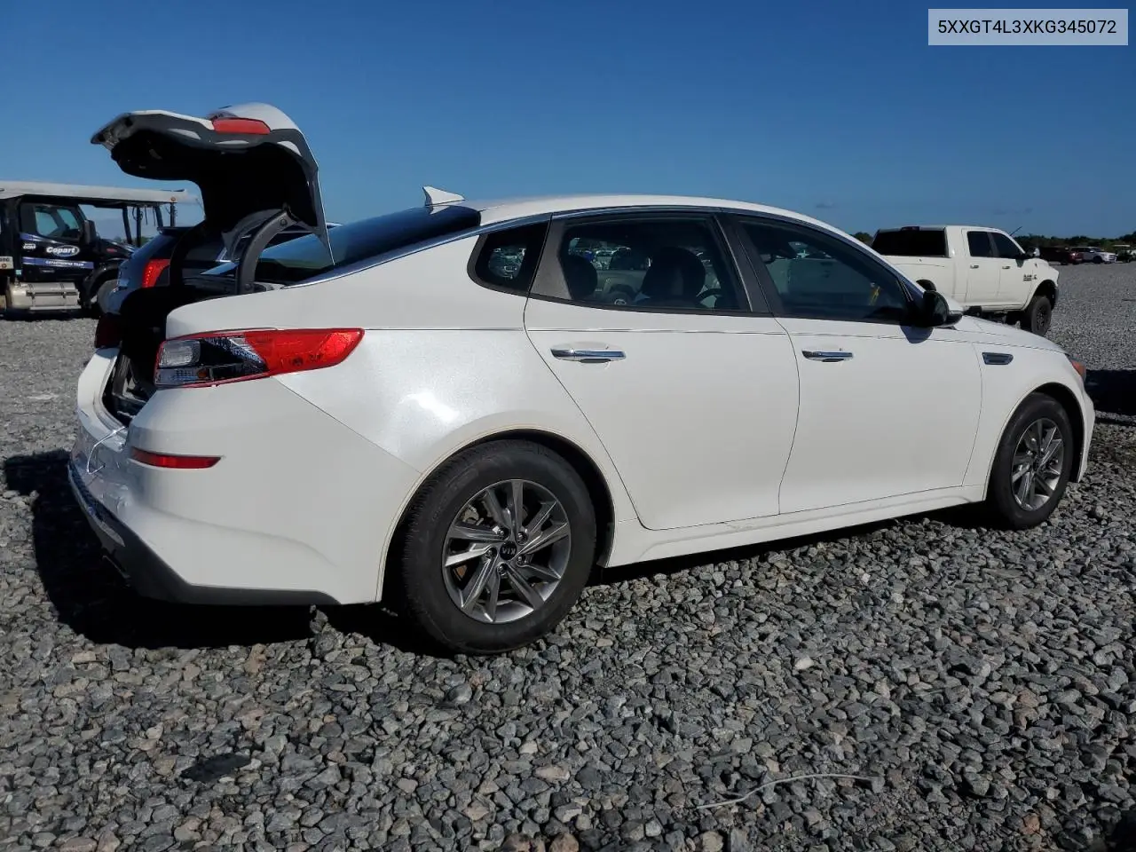 2019 Kia Optima Lx VIN: 5XXGT4L3XKG345072 Lot: 55913355