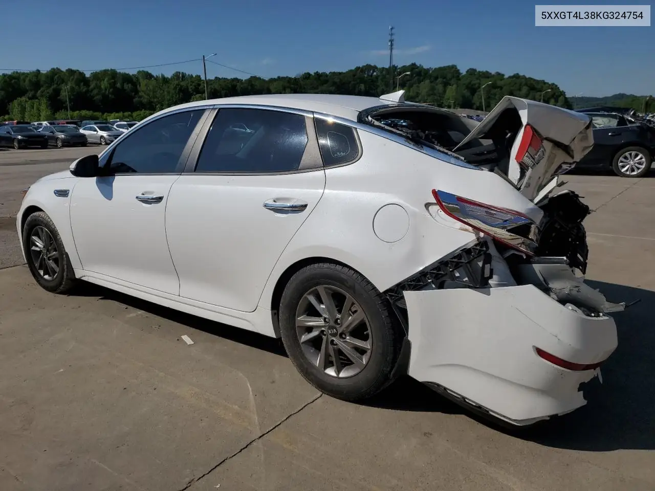 2019 Kia Optima Lx VIN: 5XXGT4L38KG324754 Lot: 56506495