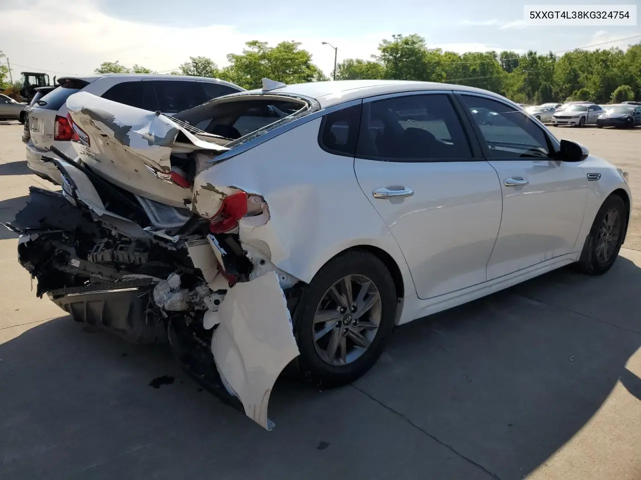 2019 Kia Optima Lx VIN: 5XXGT4L38KG324754 Lot: 56506495