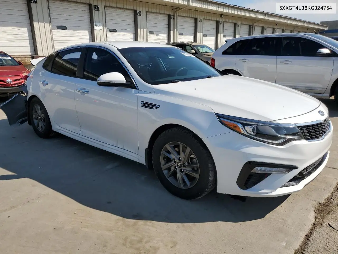 2019 Kia Optima Lx VIN: 5XXGT4L38KG324754 Lot: 56506495