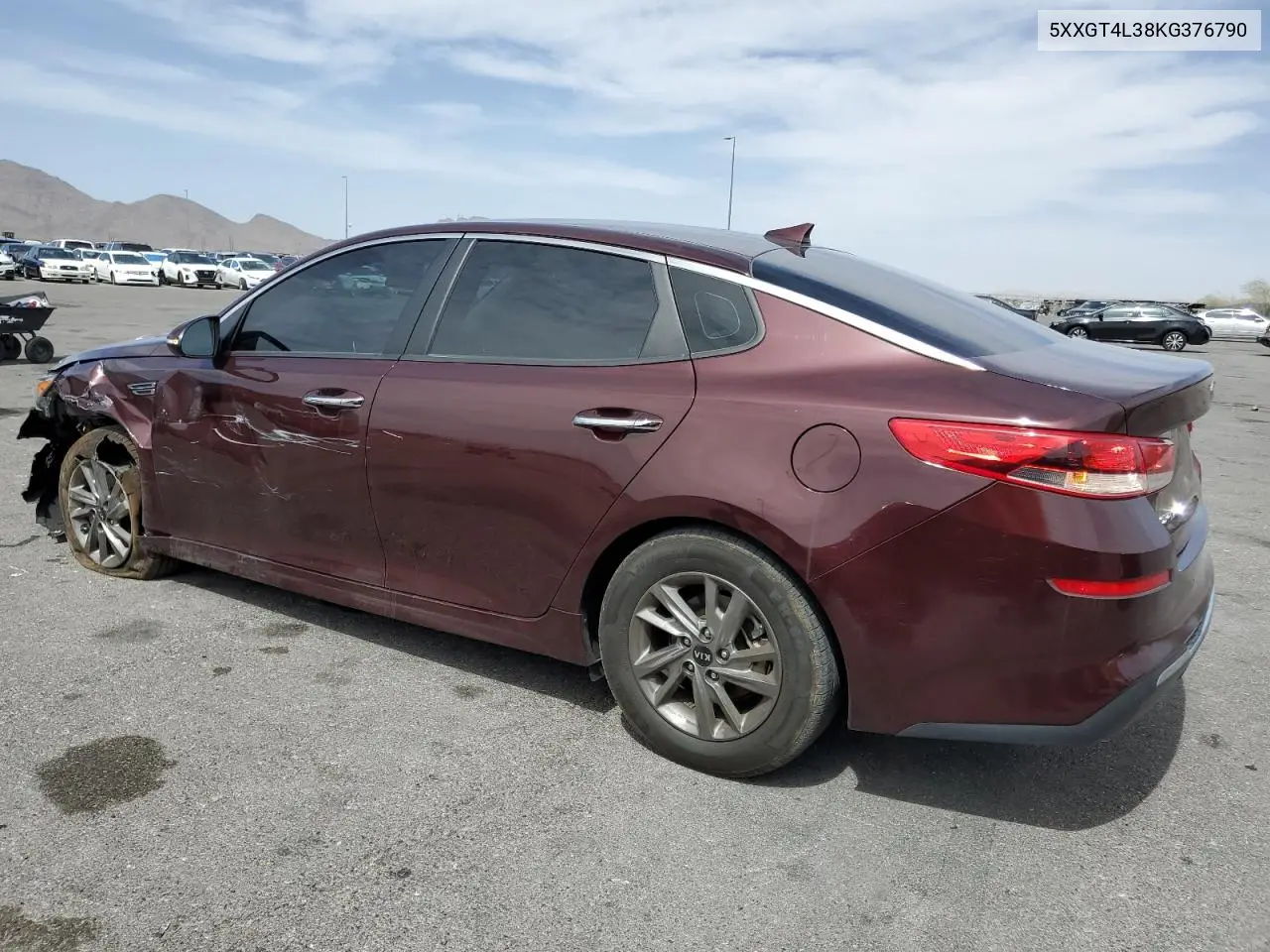 2019 Kia Optima Lx VIN: 5XXGT4L38KG376790 Lot: 56752325