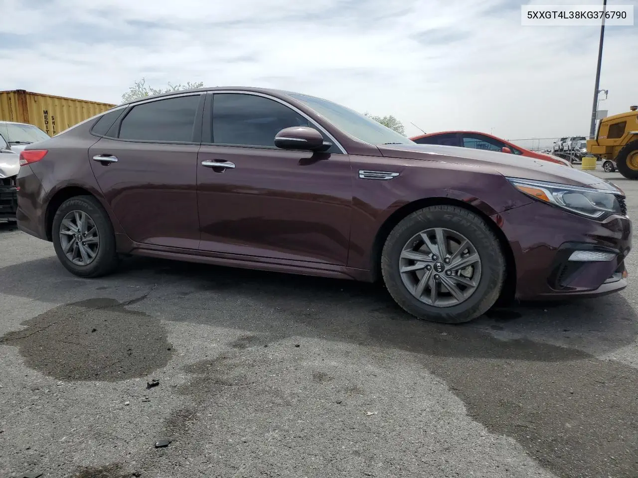 2019 Kia Optima Lx VIN: 5XXGT4L38KG376790 Lot: 56752325