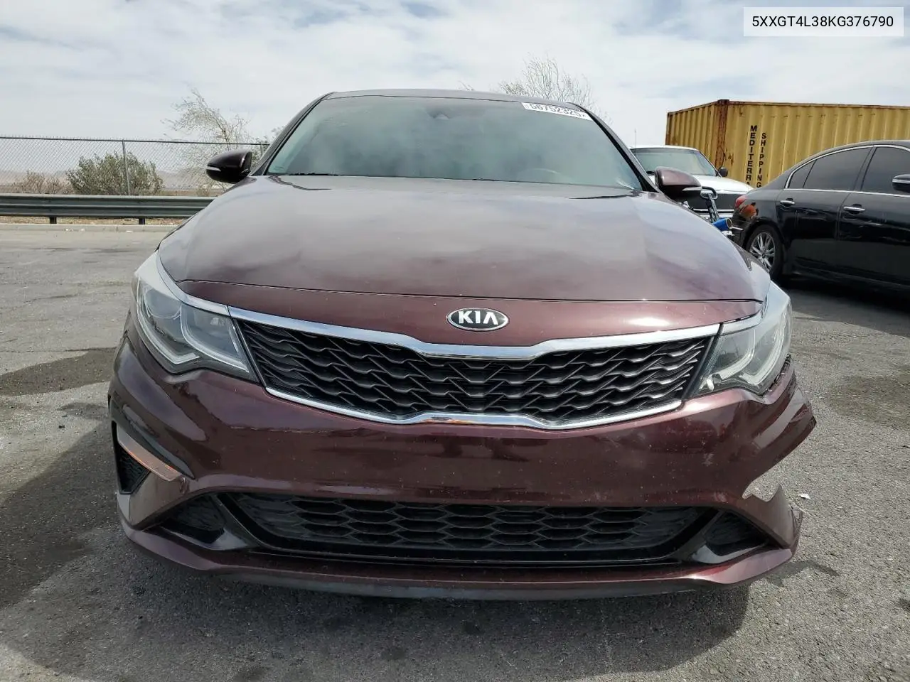 2019 Kia Optima Lx VIN: 5XXGT4L38KG376790 Lot: 56752325