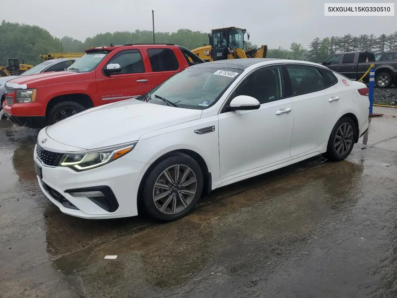 2019 Kia Optima Ex VIN: 5XXGU4L15KG330510 Lot: 56752405