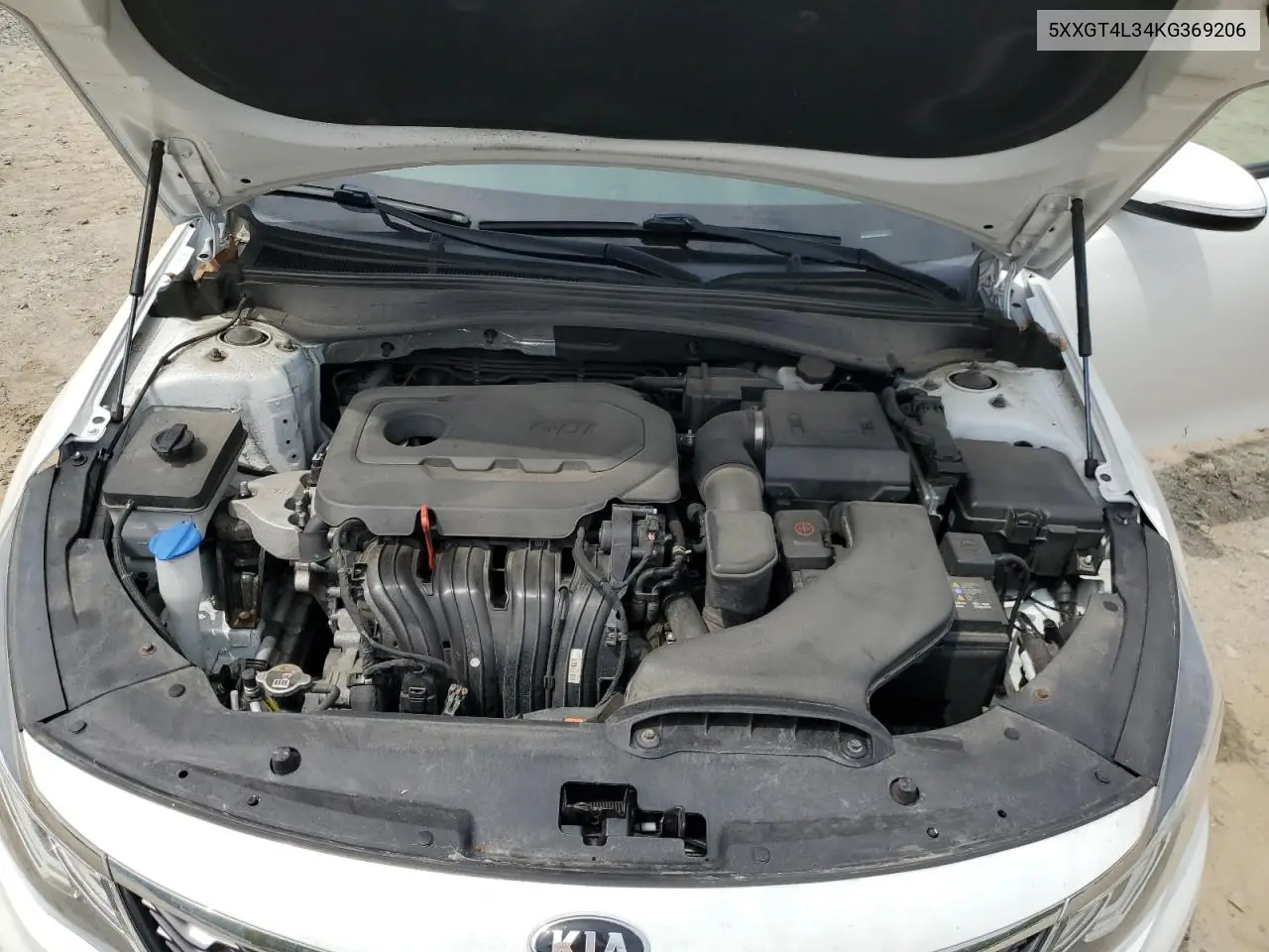 2019 Kia Optima Lx VIN: 5XXGT4L34KG369206 Lot: 56948225