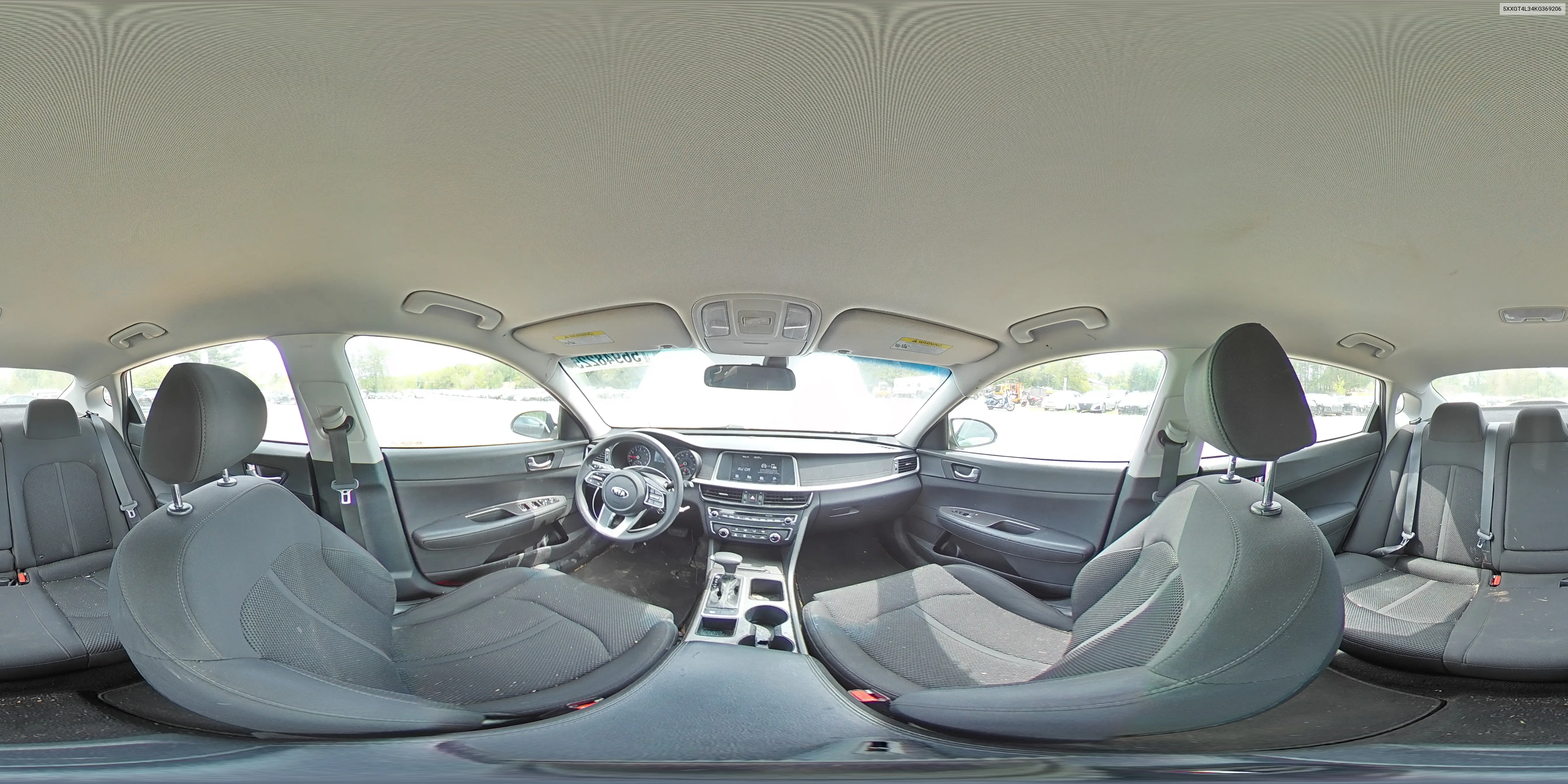 2019 Kia Optima Lx VIN: 5XXGT4L34KG369206 Lot: 56948225
