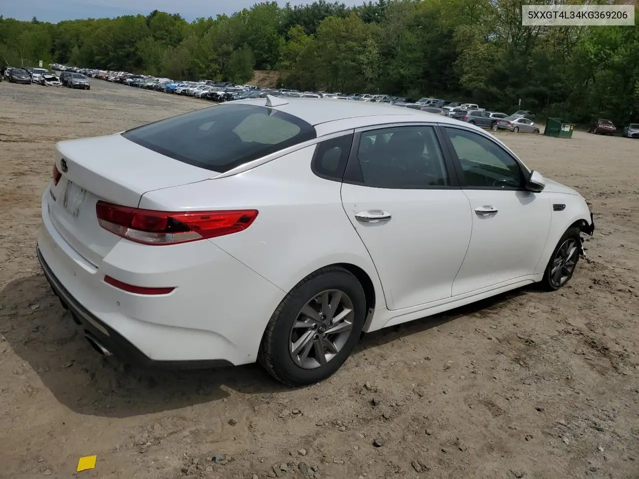 2019 Kia Optima Lx VIN: 5XXGT4L34KG369206 Lot: 56948225