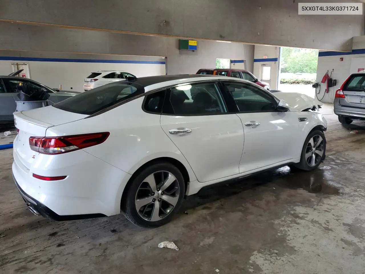 2019 Kia Optima Lx VIN: 5XXGT4L33KG371724 Lot: 57150295