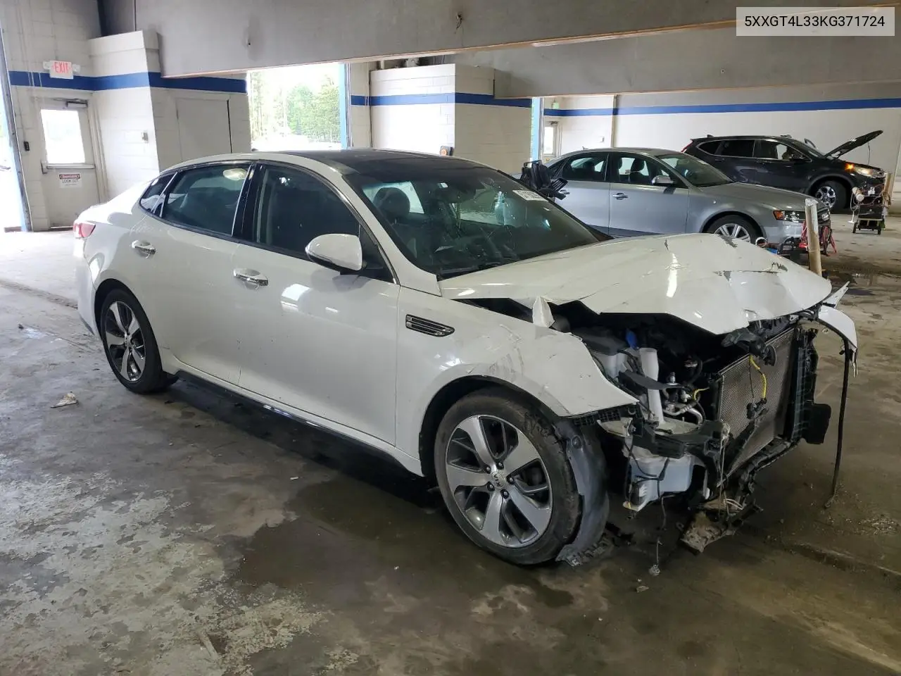 2019 Kia Optima Lx VIN: 5XXGT4L33KG371724 Lot: 57150295