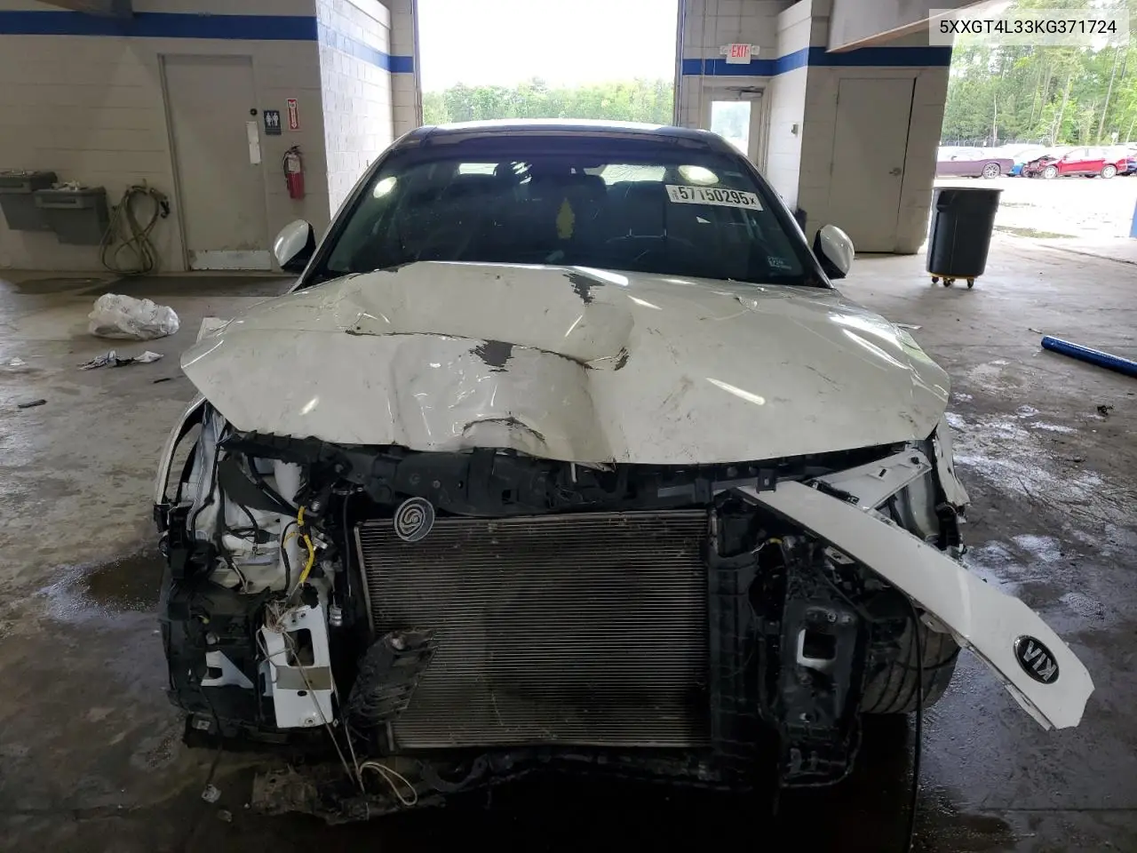 2019 Kia Optima Lx VIN: 5XXGT4L33KG371724 Lot: 57150295