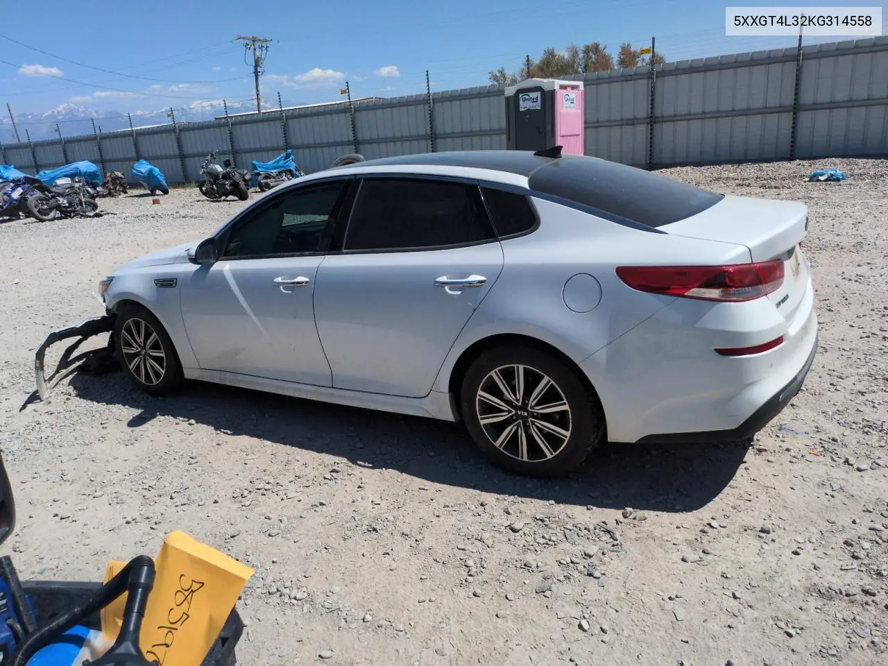 2019 Kia Optima Lx VIN: 5XXGT4L32KG314558 Lot: 58519755