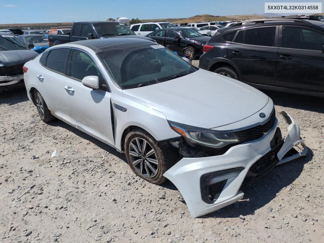 2019 Kia Optima Lx VIN: 5XXGT4L32KG314558 Lot: 58519755