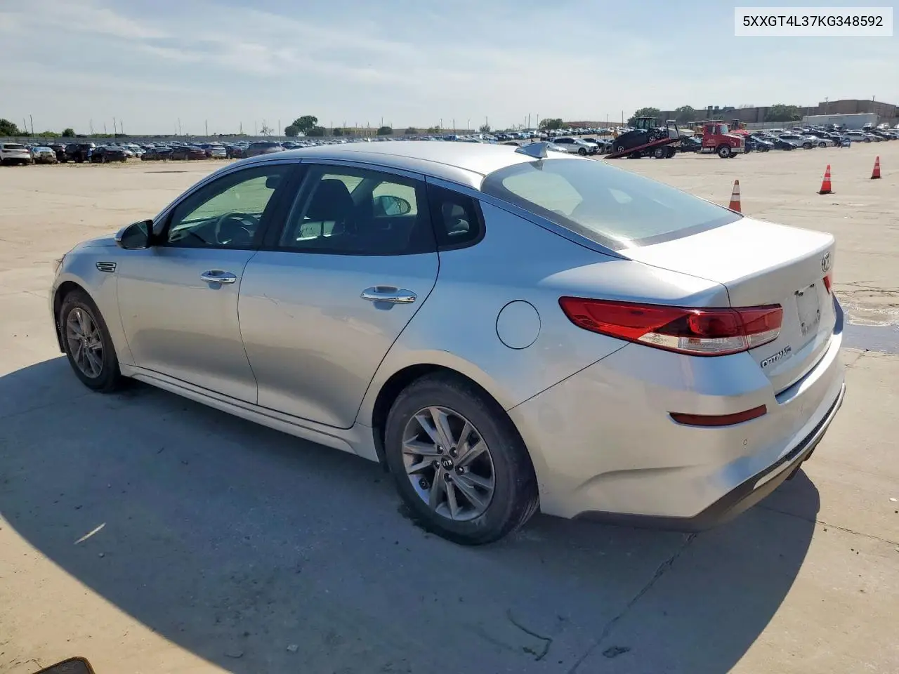 2019 Kia Optima Lx VIN: 5XXGT4L37KG348592 Lot: 59118115