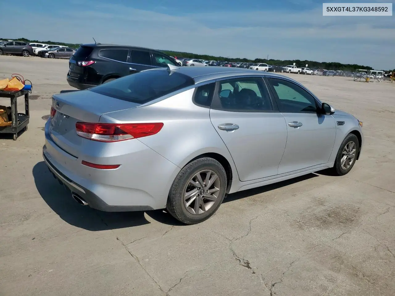 2019 Kia Optima Lx VIN: 5XXGT4L37KG348592 Lot: 59118115