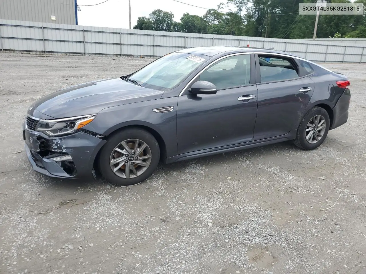 2019 Kia Optima Lx VIN: 5XXGT4L35KG281815 Lot: 59130715