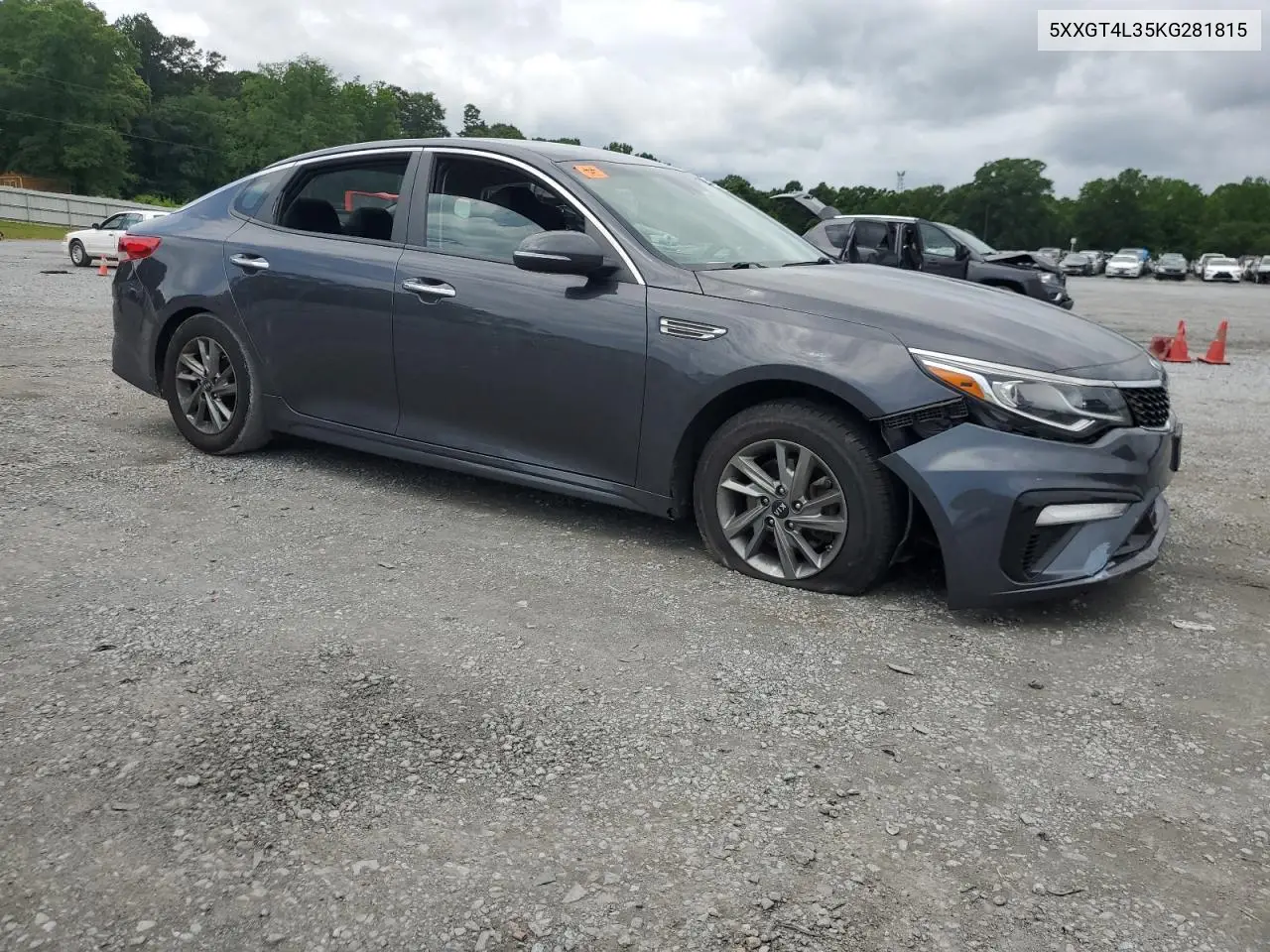 2019 Kia Optima Lx VIN: 5XXGT4L35KG281815 Lot: 59130715