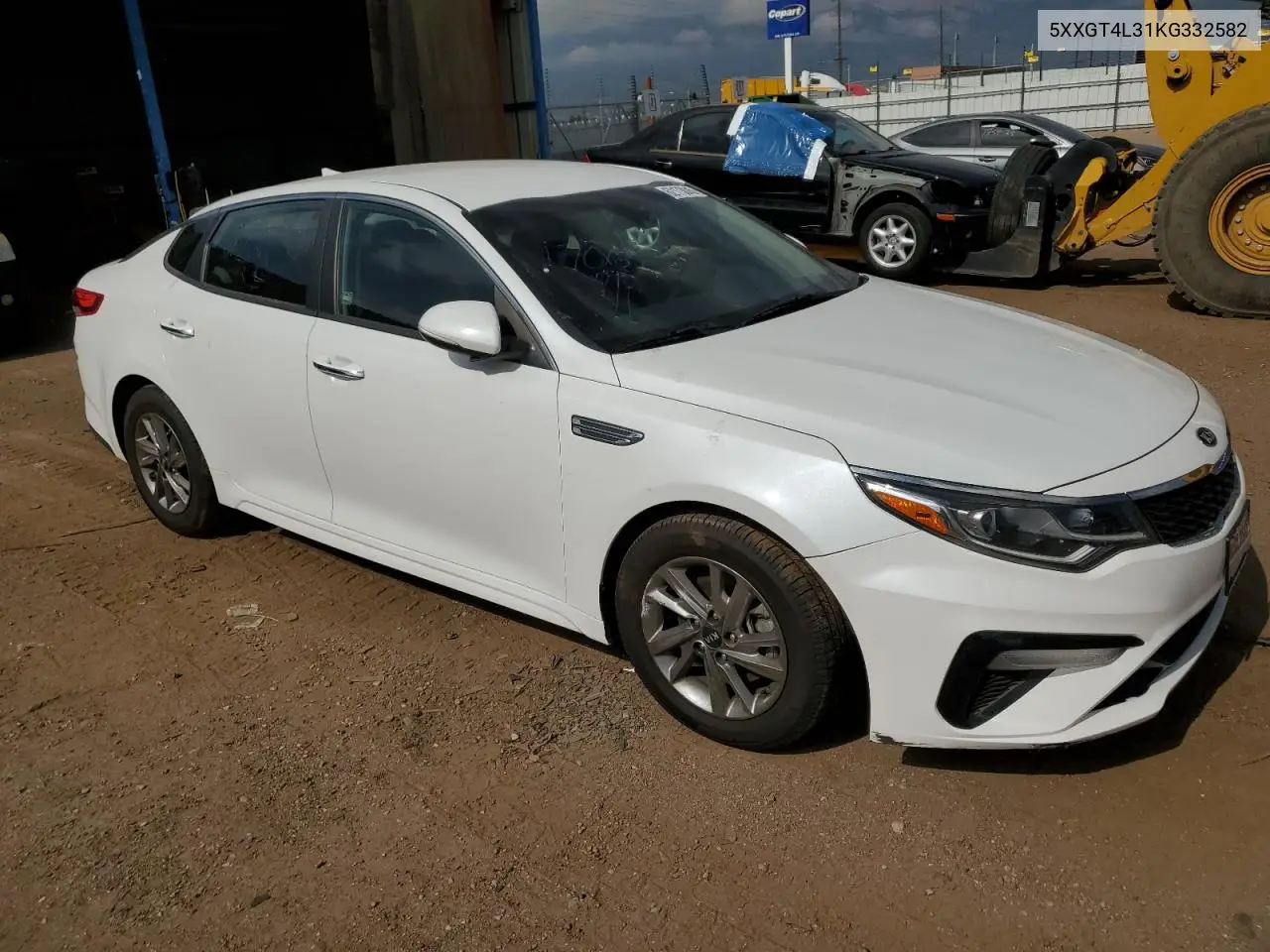 2019 Kia Optima Lx VIN: 5XXGT4L31KG332582 Lot: 62173045