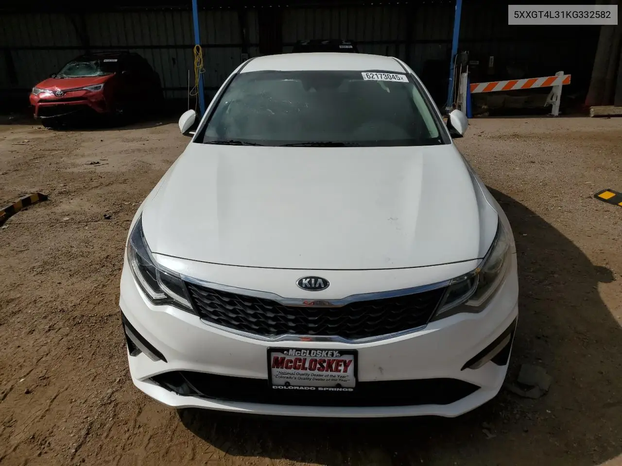 2019 Kia Optima Lx VIN: 5XXGT4L31KG332582 Lot: 62173045