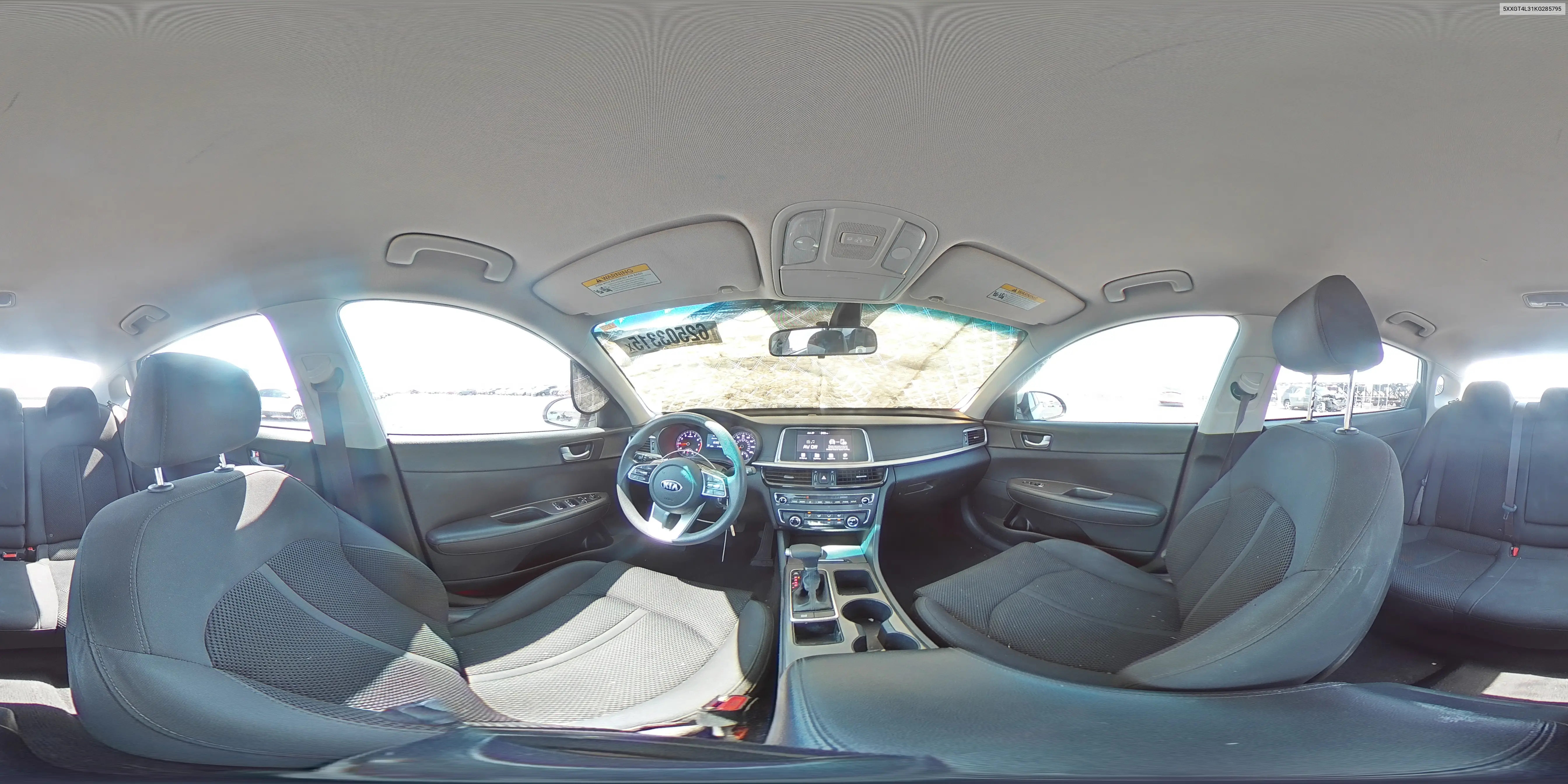 2019 Kia Optima Lx VIN: 5XXGT4L31KG285795 Lot: 62503315
