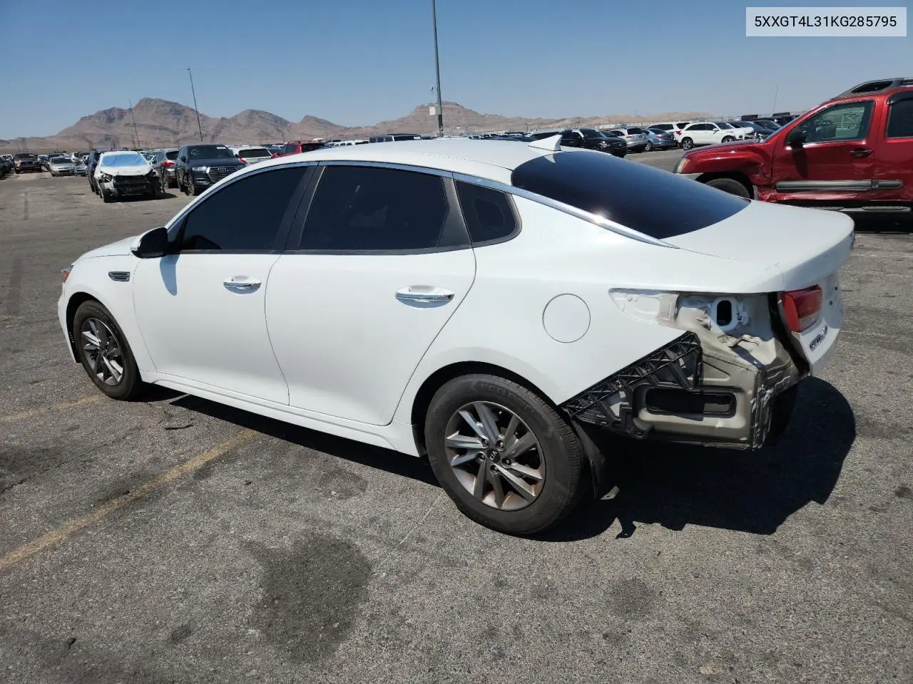 2019 Kia Optima Lx VIN: 5XXGT4L31KG285795 Lot: 62503315