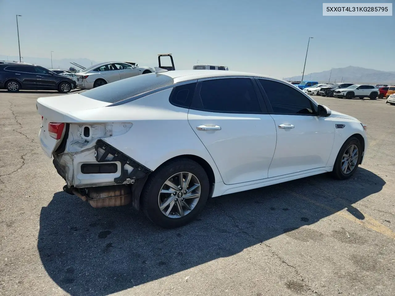 2019 Kia Optima Lx VIN: 5XXGT4L31KG285795 Lot: 62503315