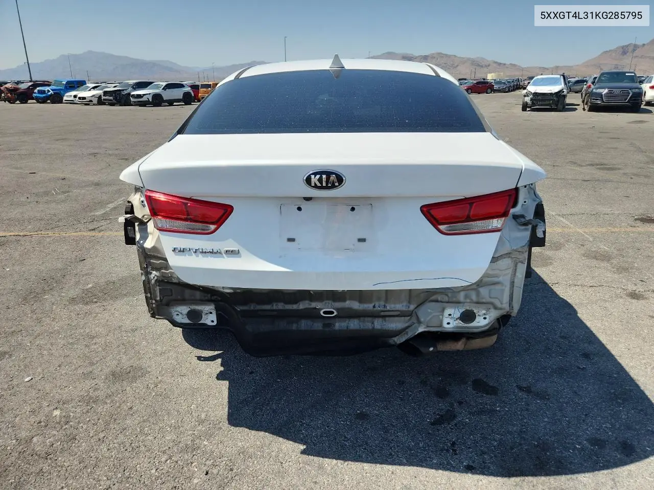 2019 Kia Optima Lx VIN: 5XXGT4L31KG285795 Lot: 62503315
