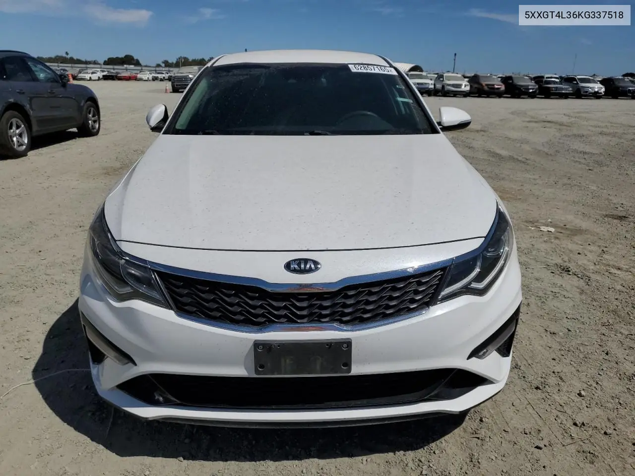 2019 Kia Optima Lx VIN: 5XXGT4L36KG337518 Lot: 62857165