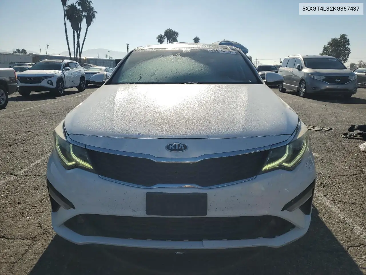 2019 Kia Optima Lx VIN: 5XXGT4L32KG367437 Lot: 62876255