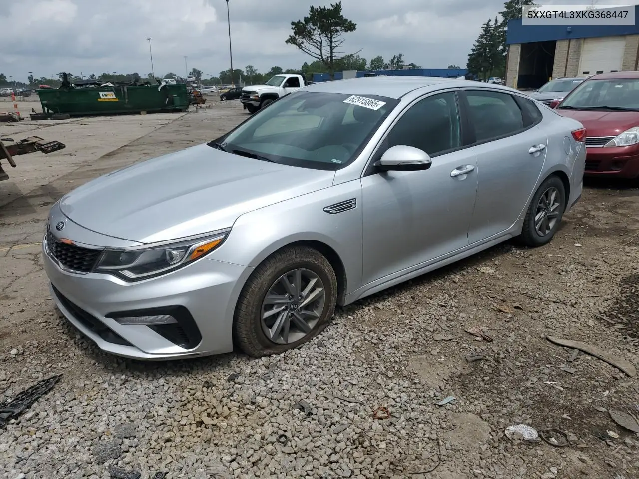 2019 Kia Optima Lx VIN: 5XXGT4L3XKG368447 Lot: 62915865