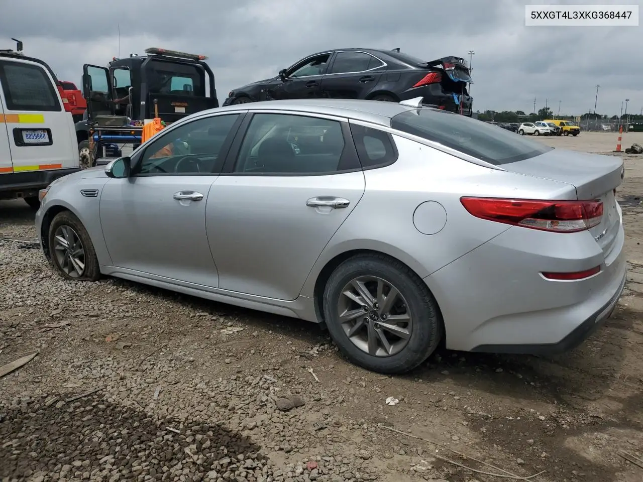 2019 Kia Optima Lx VIN: 5XXGT4L3XKG368447 Lot: 62915865