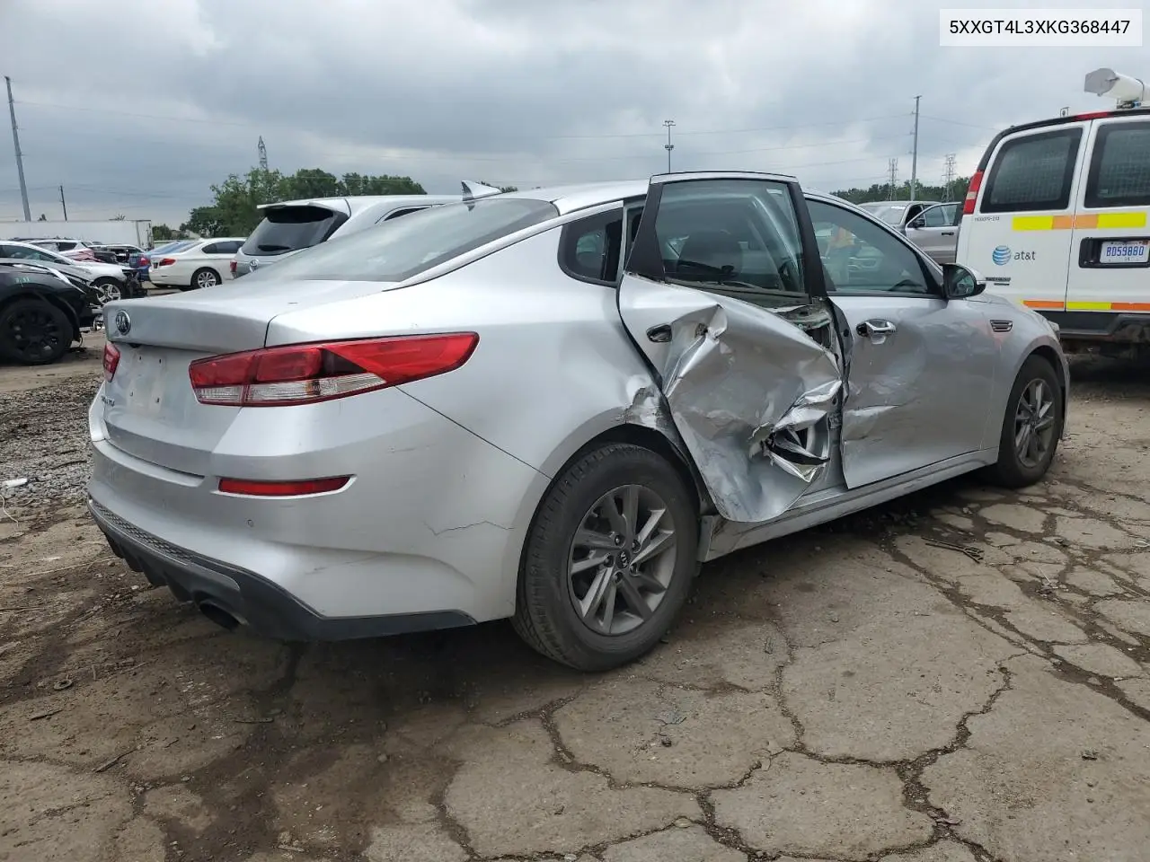 2019 Kia Optima Lx VIN: 5XXGT4L3XKG368447 Lot: 62915865