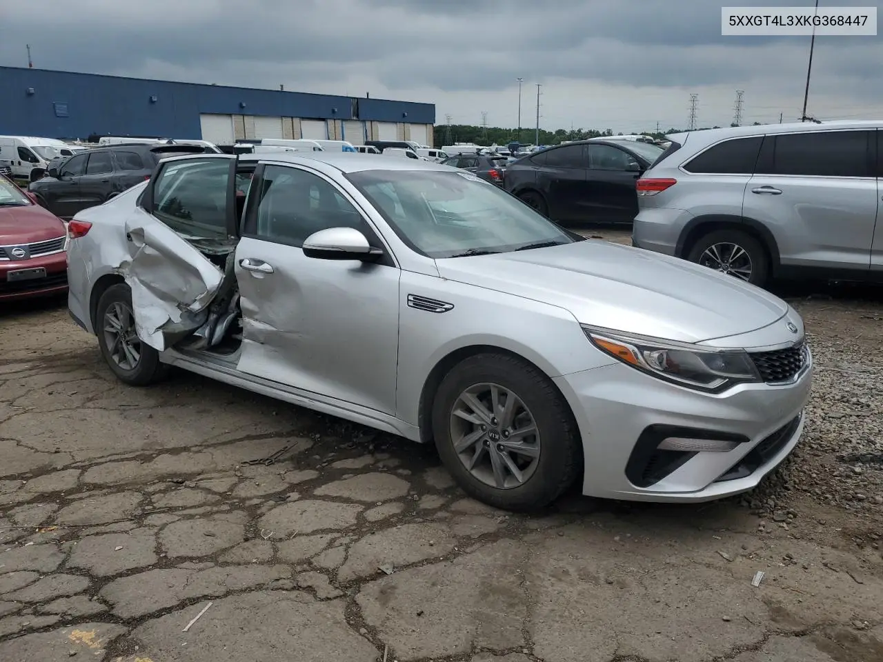 2019 Kia Optima Lx VIN: 5XXGT4L3XKG368447 Lot: 62915865