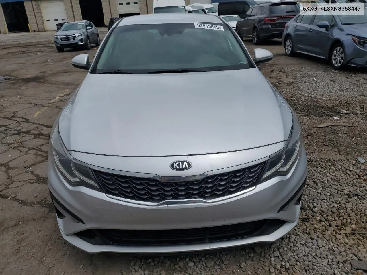 2019 Kia Optima Lx VIN: 5XXGT4L3XKG368447 Lot: 62915865