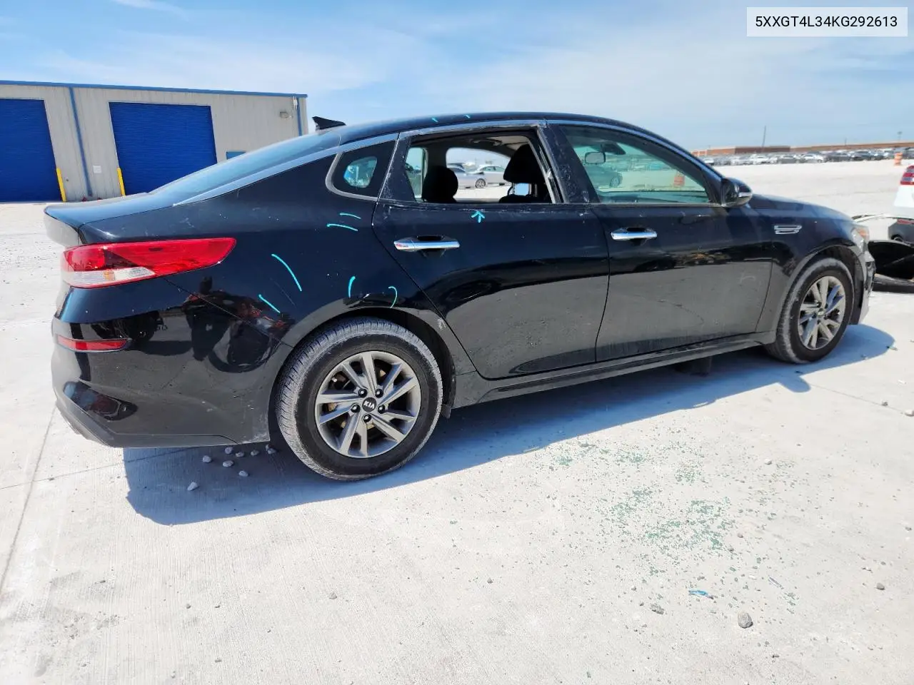 2019 Kia Optima Lx VIN: 5XXGT4L34KG292613 Lot: 62995075