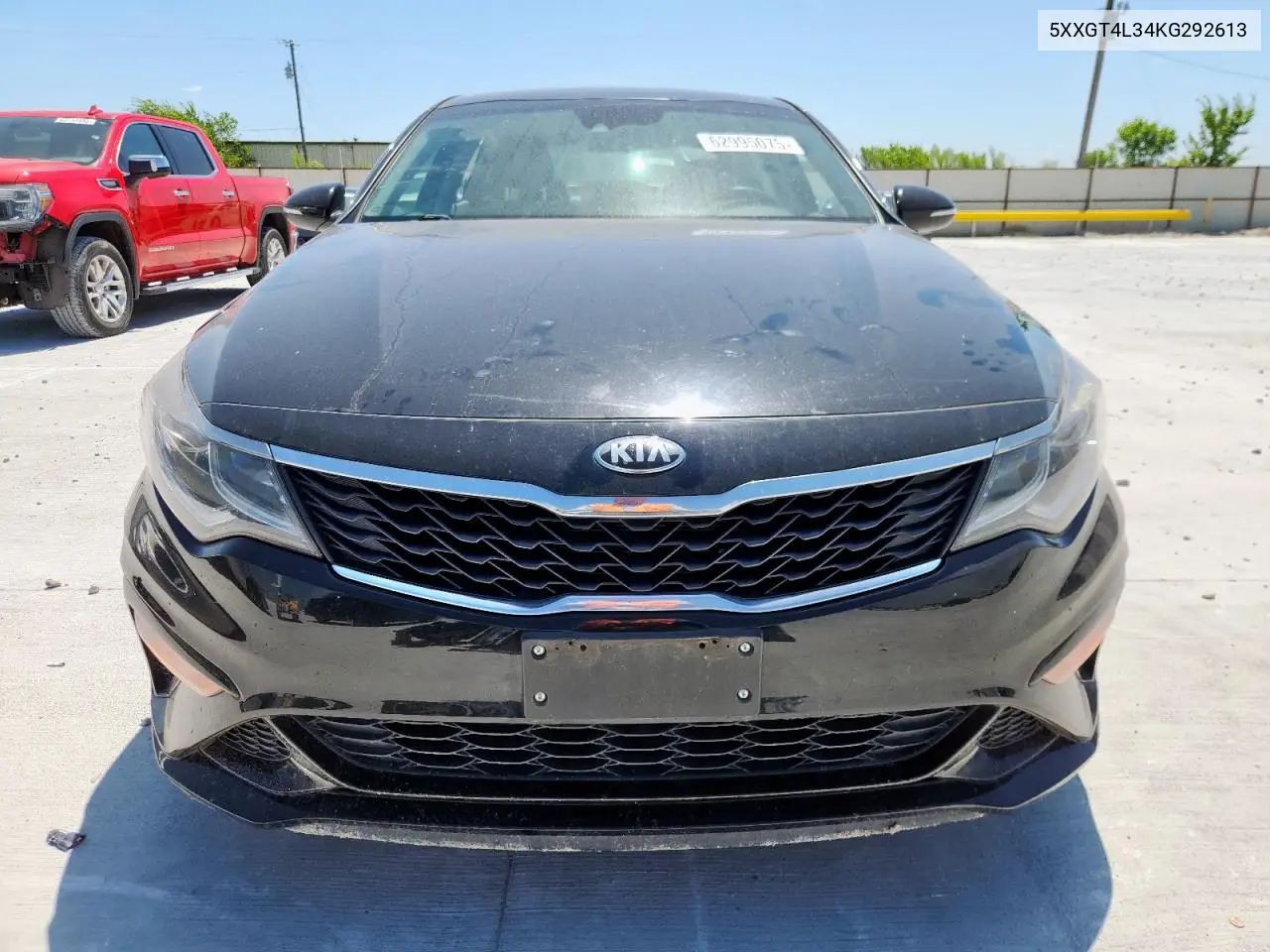 2019 Kia Optima Lx VIN: 5XXGT4L34KG292613 Lot: 62995075