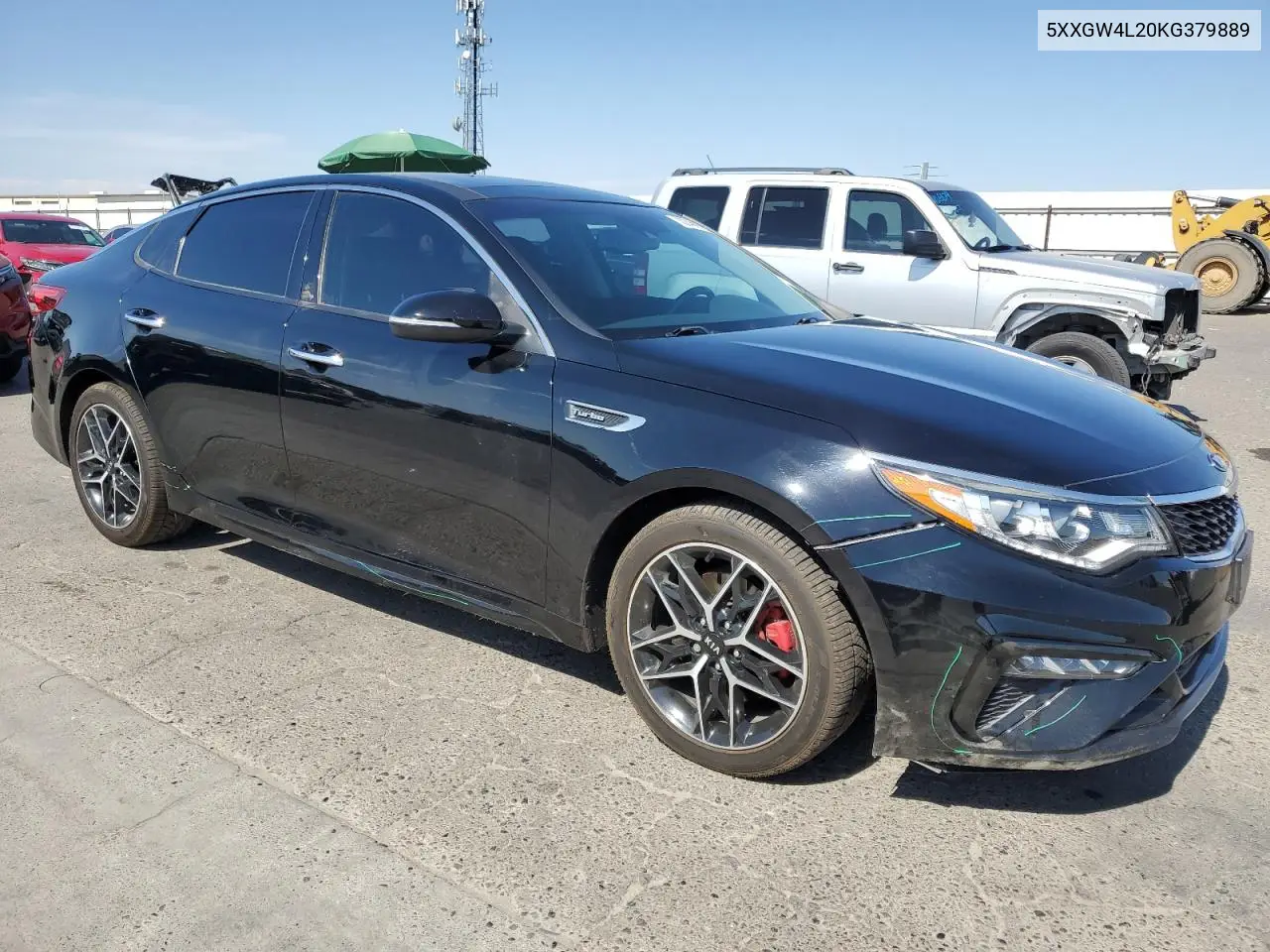 2019 Kia Optima Sx VIN: 5XXGW4L20KG379889 Lot: 63043805