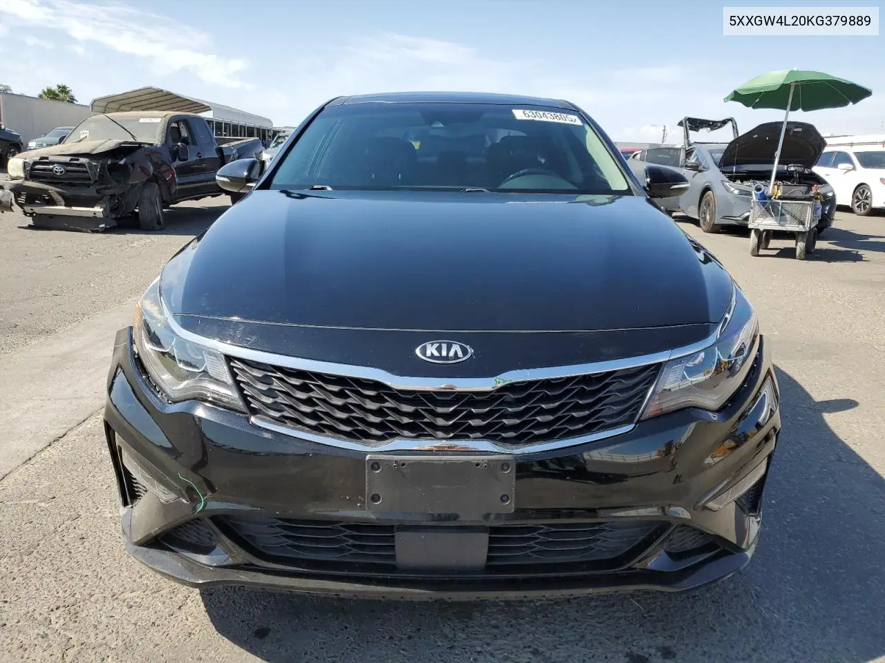 2019 Kia Optima Sx VIN: 5XXGW4L20KG379889 Lot: 63043805