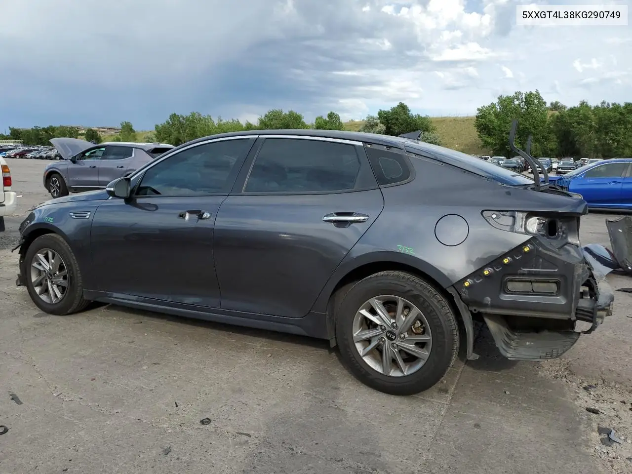 2019 Kia Optima Lx VIN: 5XXGT4L38KG290749 Lot: 63119405