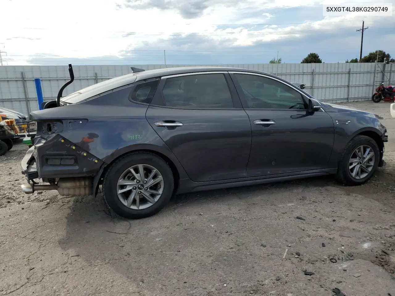 2019 Kia Optima Lx VIN: 5XXGT4L38KG290749 Lot: 63119405