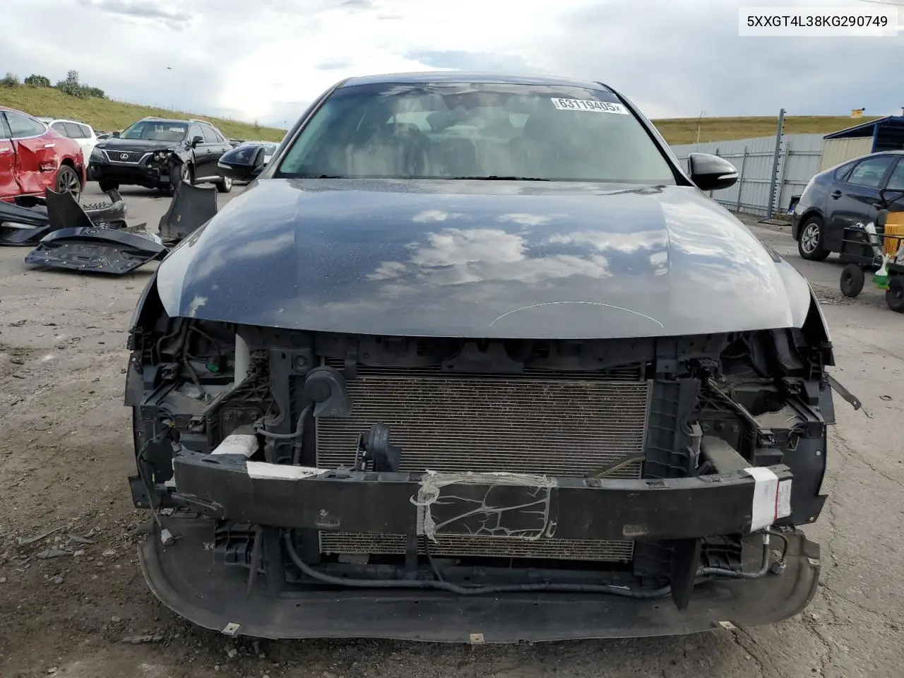 2019 Kia Optima Lx VIN: 5XXGT4L38KG290749 Lot: 63119405