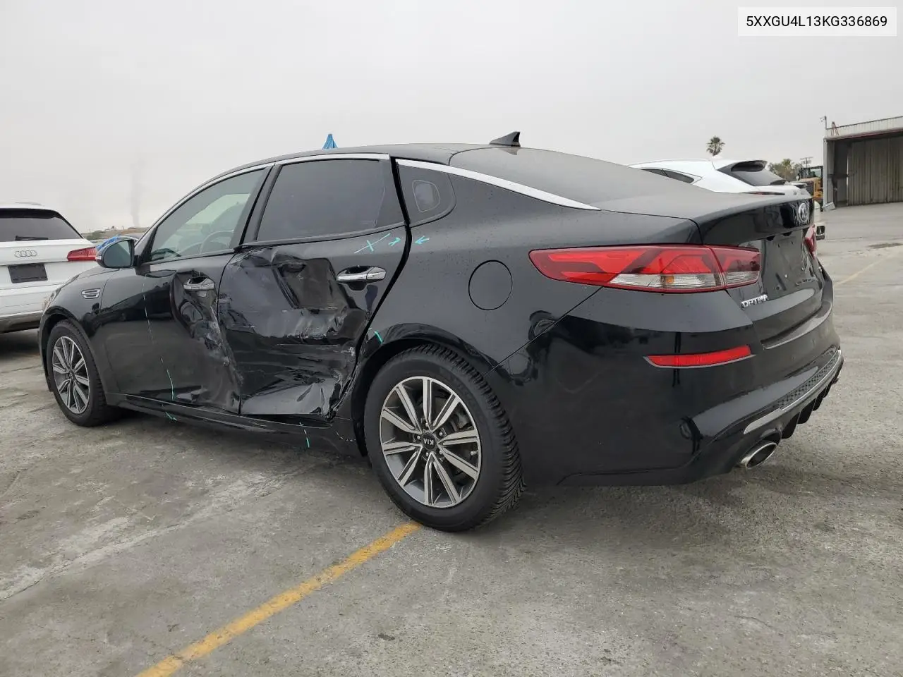 2019 Kia Optima Ex VIN: 5XXGU4L13KG336869 Lot: 65606775