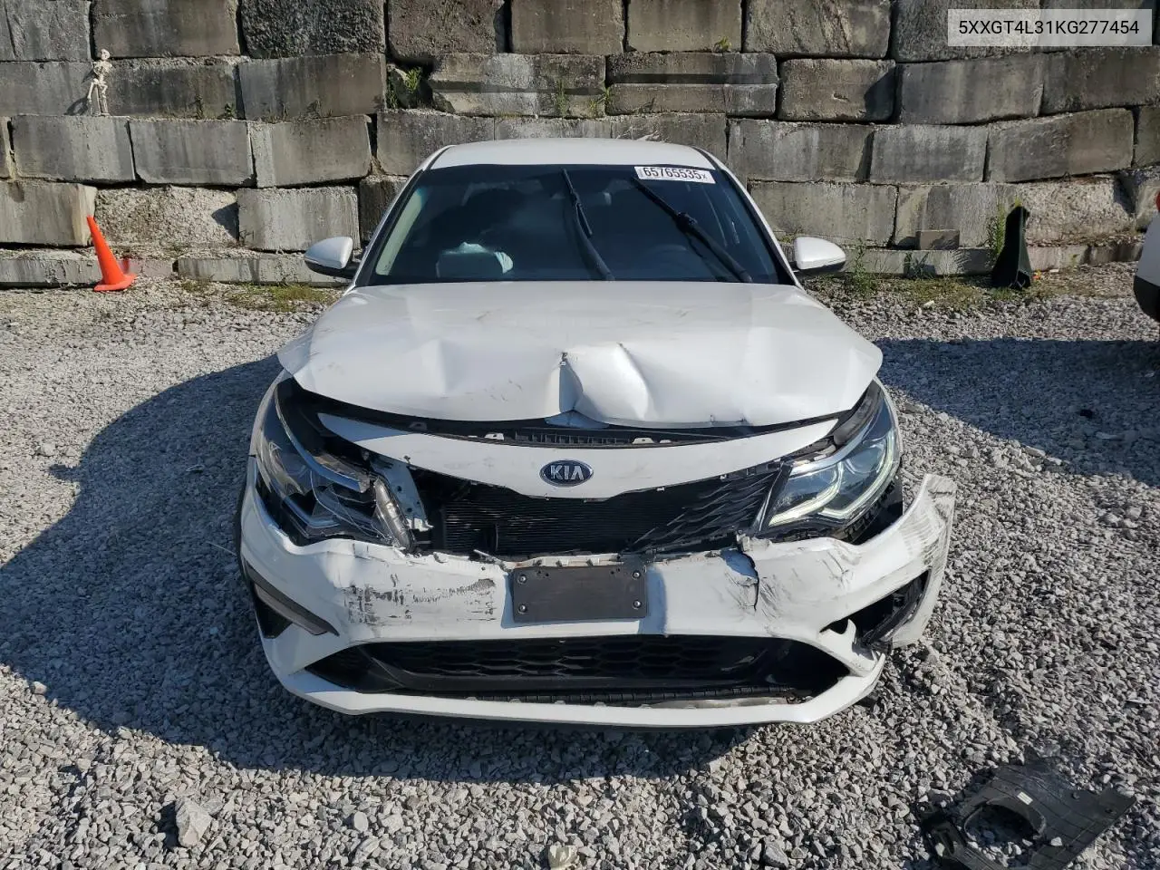 2019 Kia Optima Lx VIN: 5XXGT4L31KG277454 Lot: 65765535