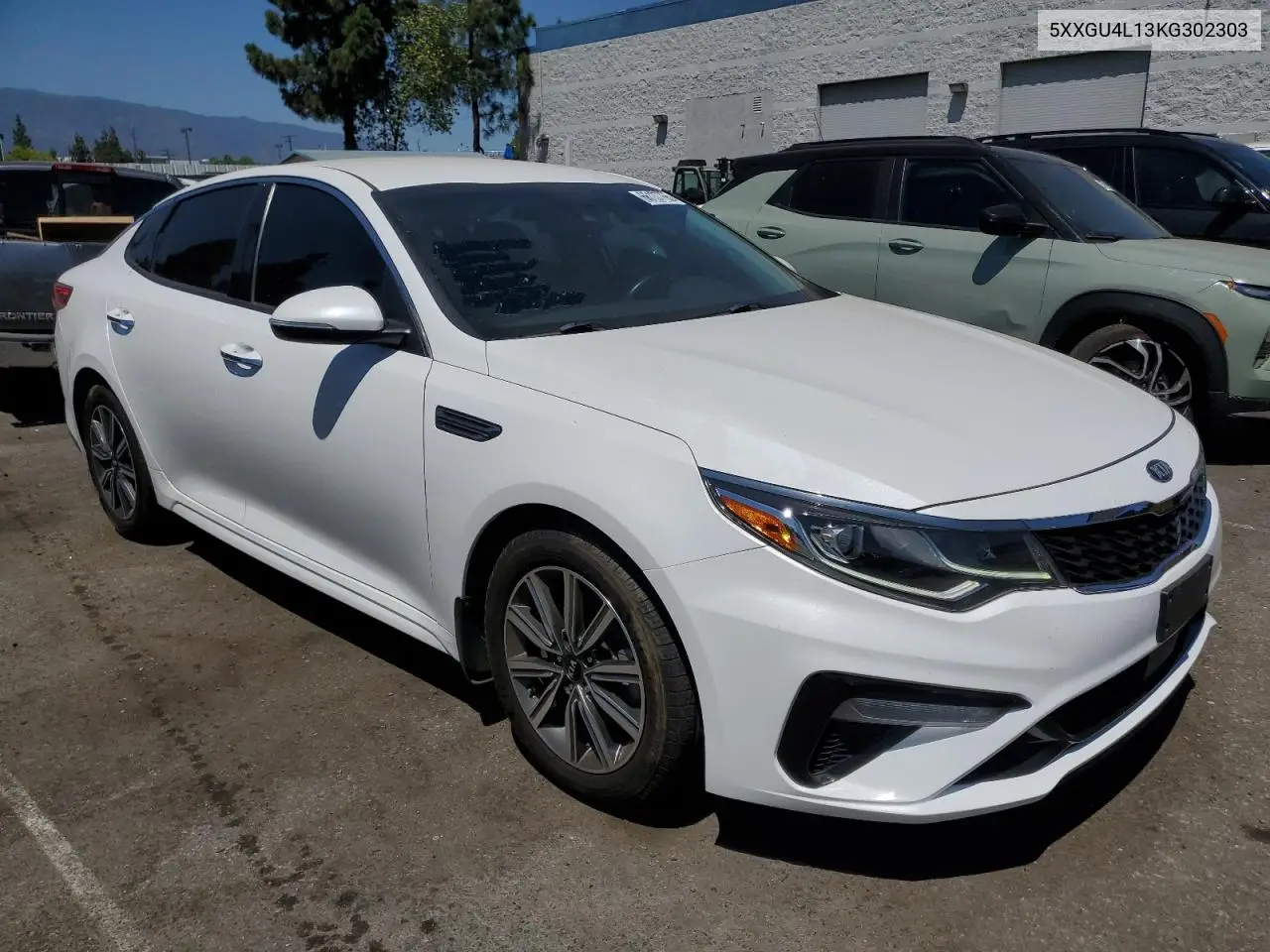 2019 Kia Optima Ex VIN: 5XXGU4L13KG302303 Lot: 66137765