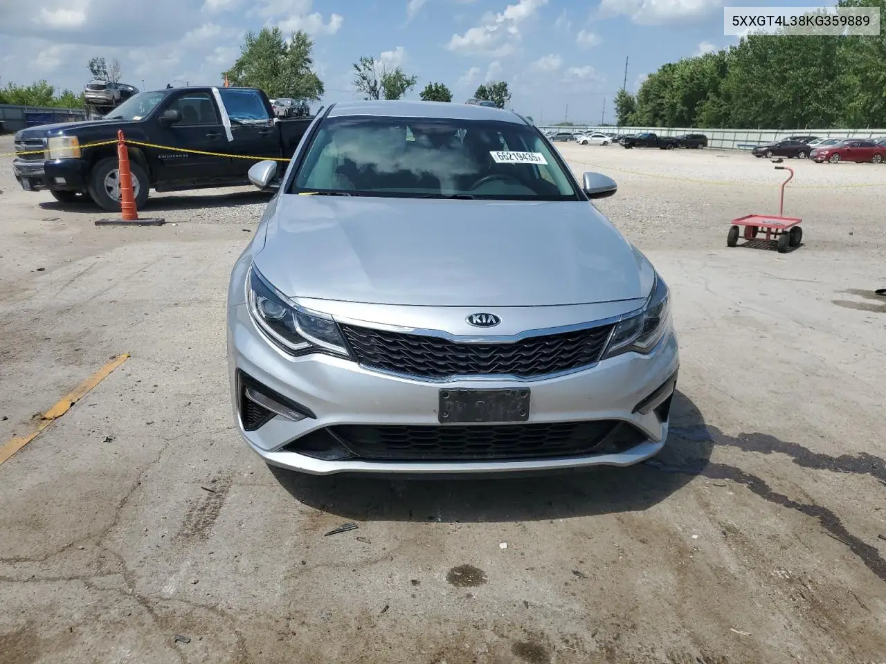 2019 Kia Optima Lx VIN: 5XXGT4L38KG359889 Lot: 66219435