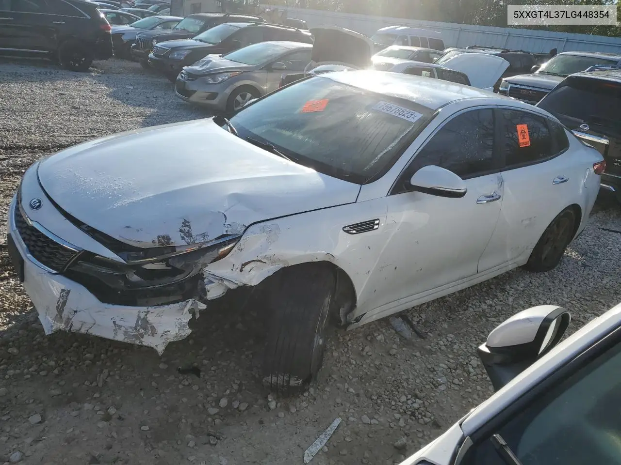 2020 Kia Optima Lx VIN: 5XXGT4L37LG448354 Lot: 44161185