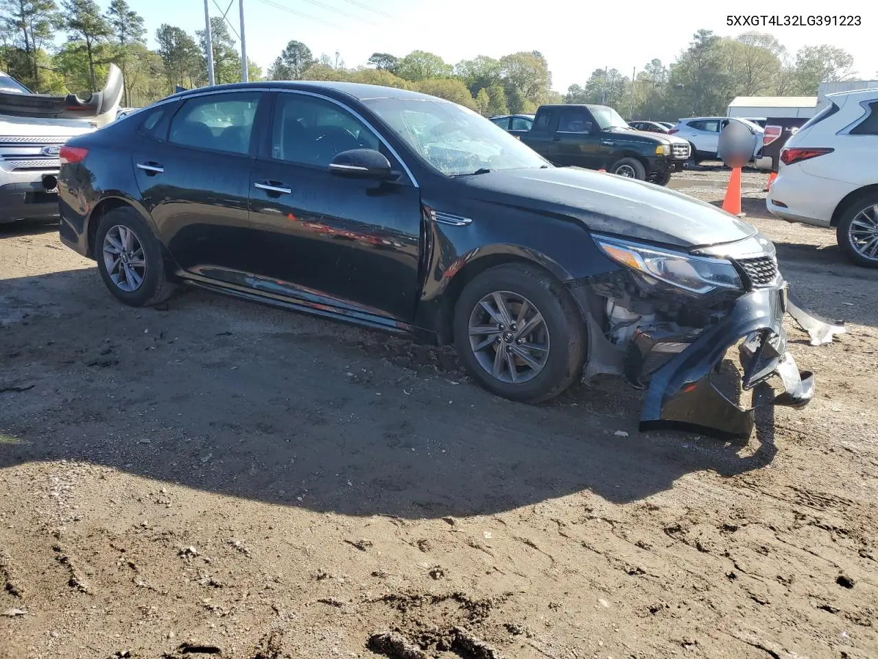 2020 Kia Optima Lx VIN: 5XXGT4L32LG391223 Lot: 49891255