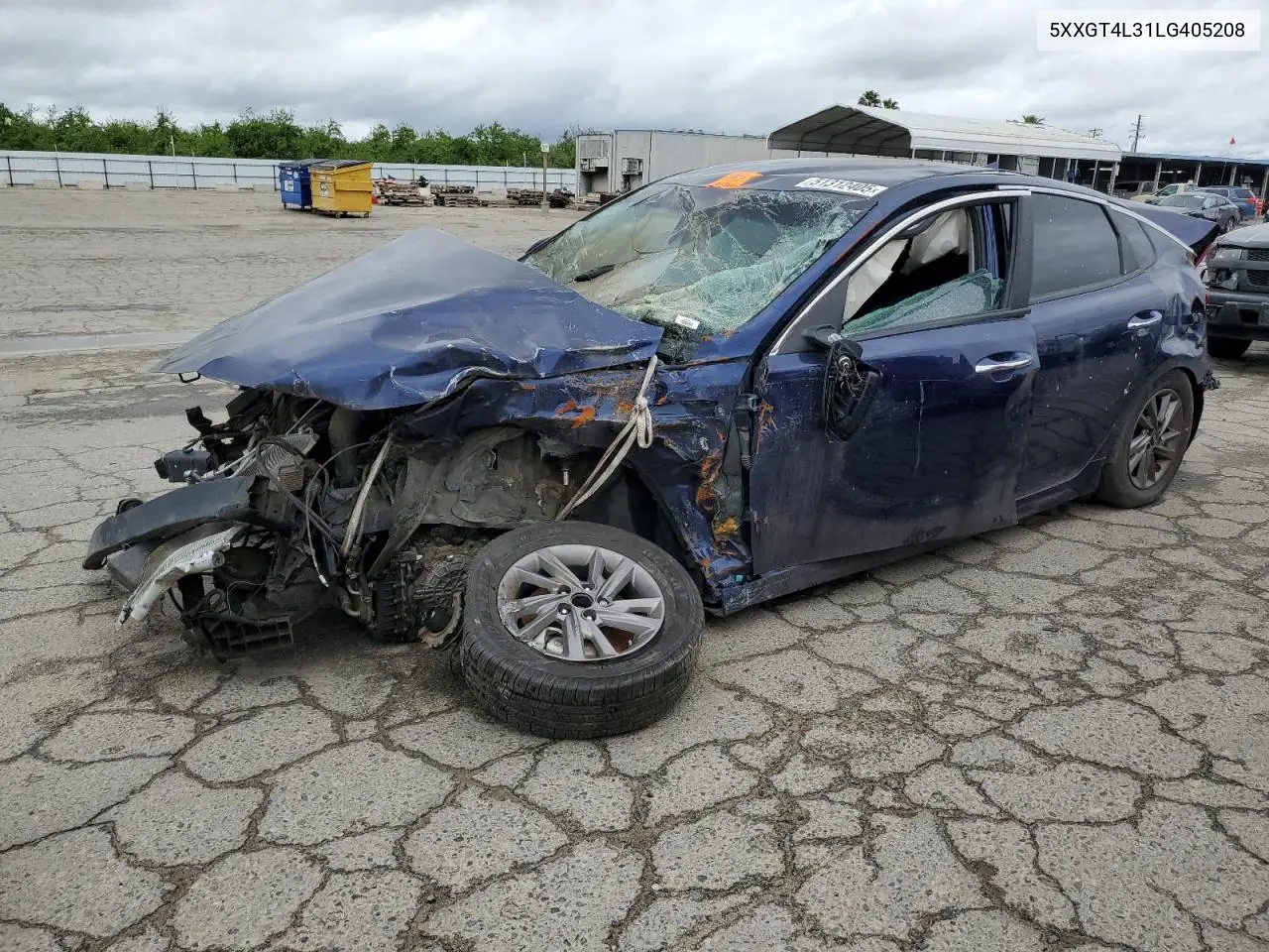 2020 Kia Optima Lx VIN: 5XXGT4L31LG405208 Lot: 51312405