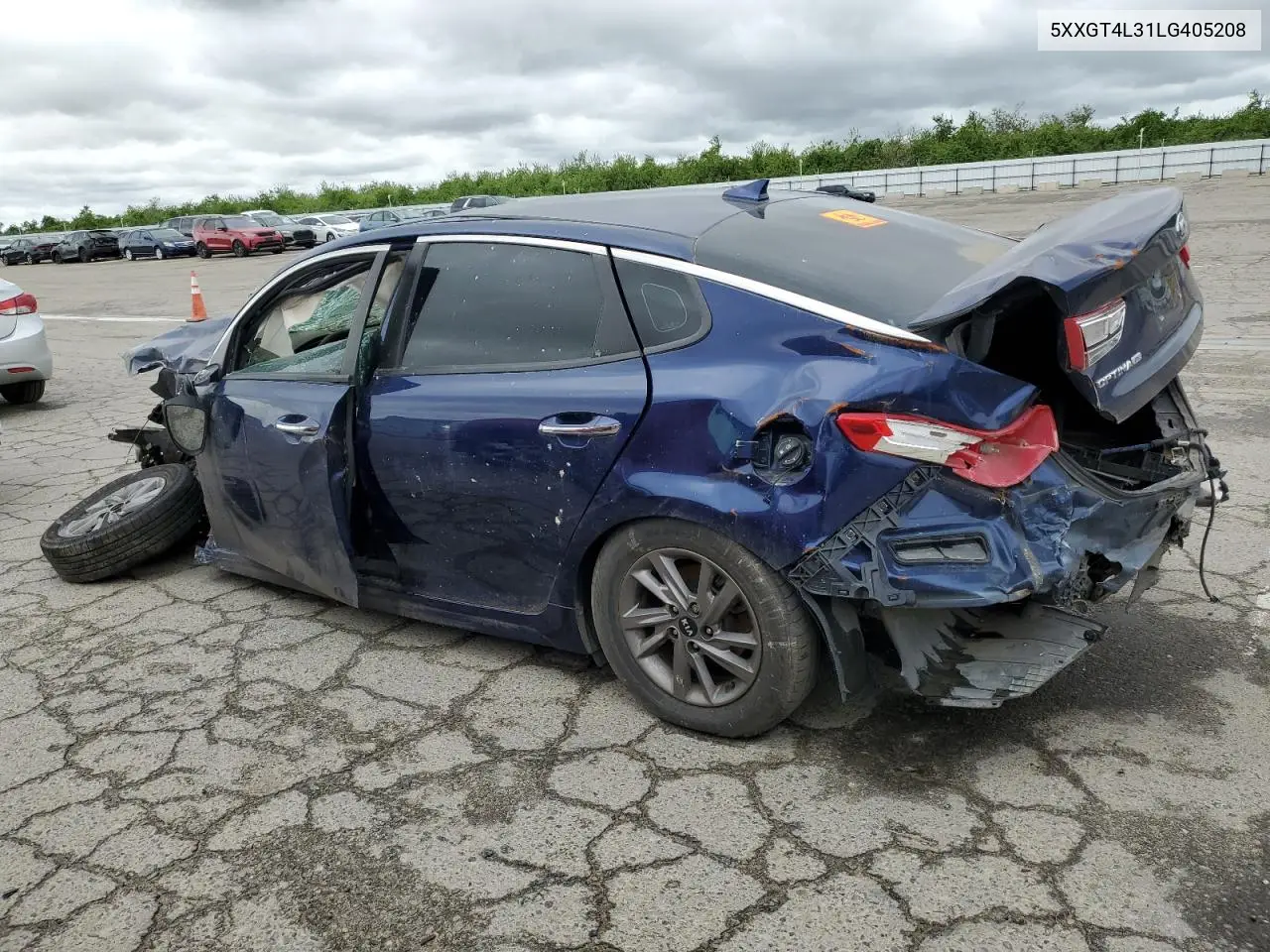 2020 Kia Optima Lx VIN: 5XXGT4L31LG405208 Lot: 51312405