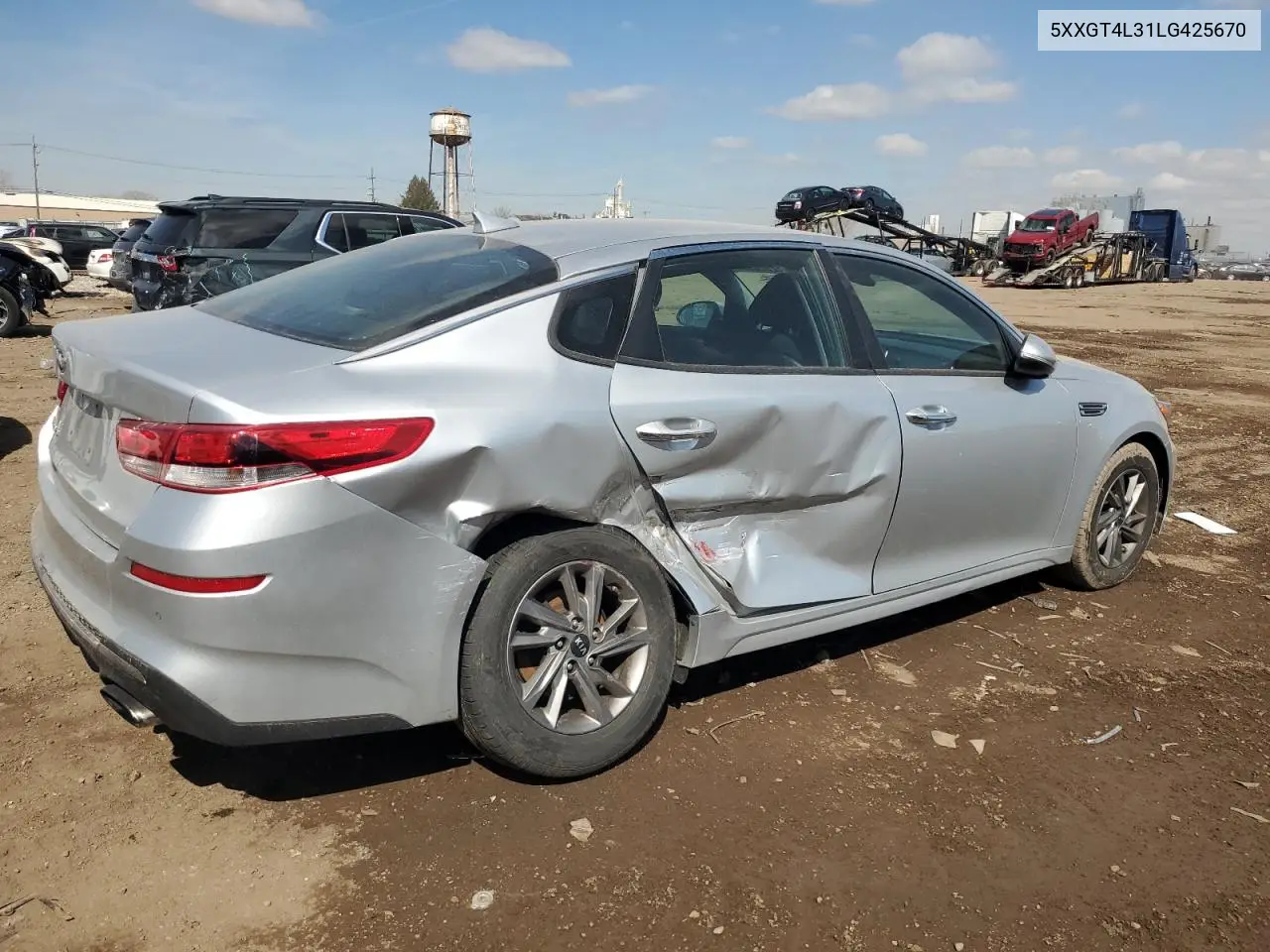 2020 Kia Optima Lx VIN: 5XXGT4L31LG425670 Lot: 52920935
